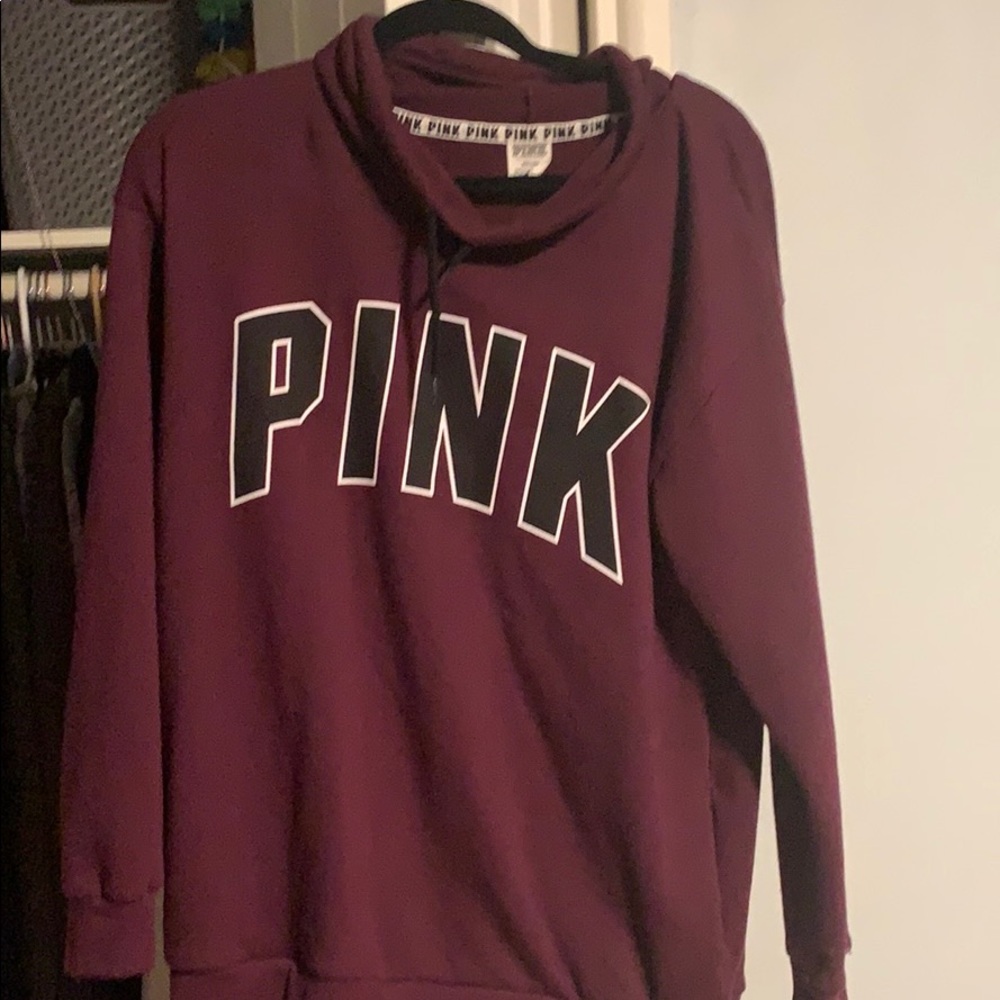 Pink hoodie